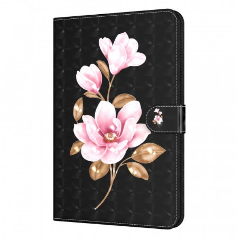 Κάλυμμα Samsung Galaxy Tab A8 (2021) Faux Leather Tree Blossoms